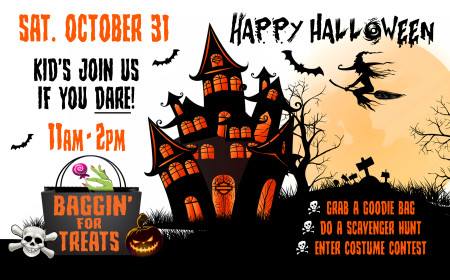 Kids Baggin’ For Treats Halloween!