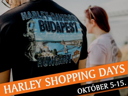 Jön a Harley Shopping Days!