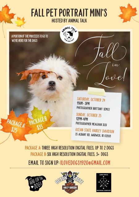 Fall Pet Portrait Mini's