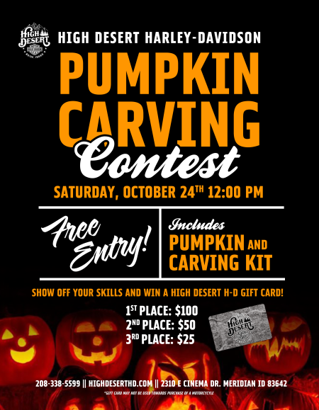 PUMPKIN CARVING CONTEST