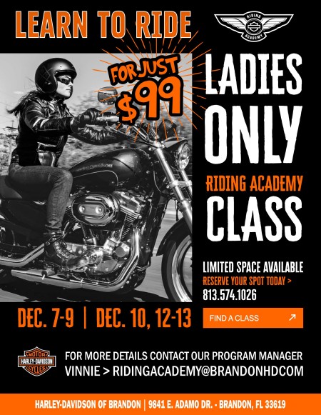 Ladies Only Riding Academy Class