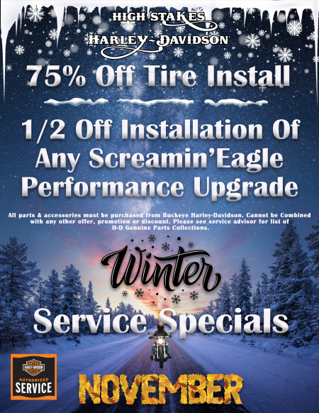 November service specials