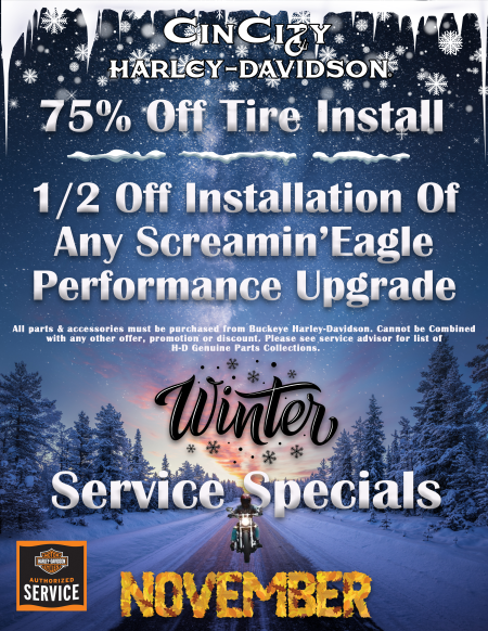 November service specials