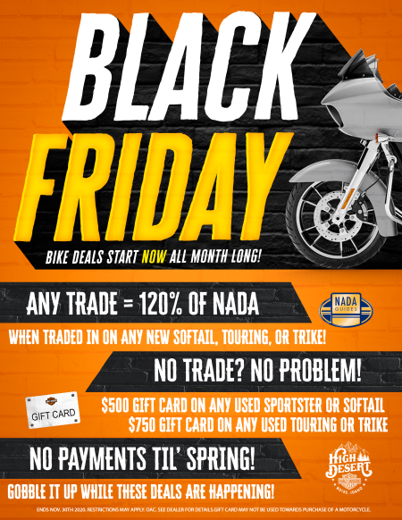 NOVEMBER BLACK FRIDAY