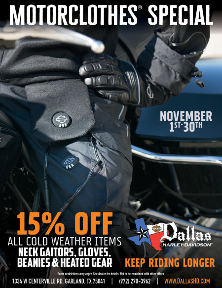 NOVEMBER MOTORCLOTHES SPECIAL