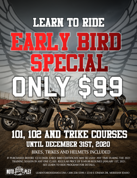 EARLY BIRD LEARN TO RIDE