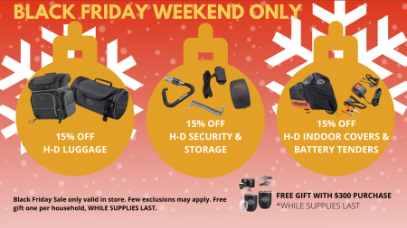Black Friday: Parts and Accessories Promotions