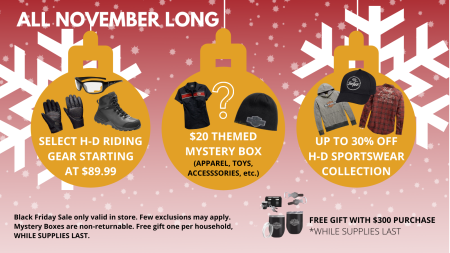Black Friday: Motorclothes Promotions