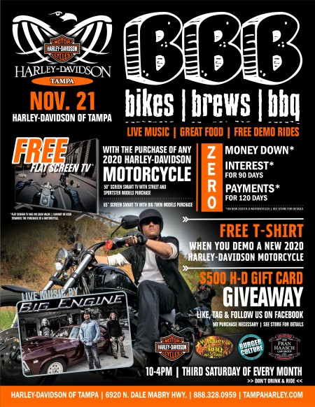 BBB - Bikes Brews and BBQ