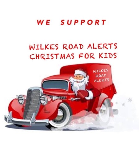 WRA Wilkes Road Alerts Toys give out