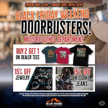 Black Friday Doorbusters MotorClothes
