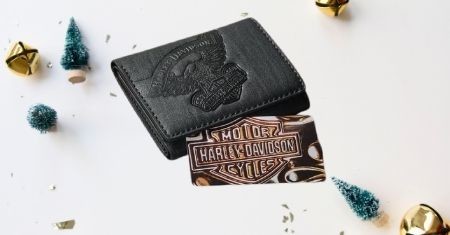 Wallet with Gift Card