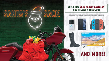 Santa's Sack, December 1 - 31, 2020