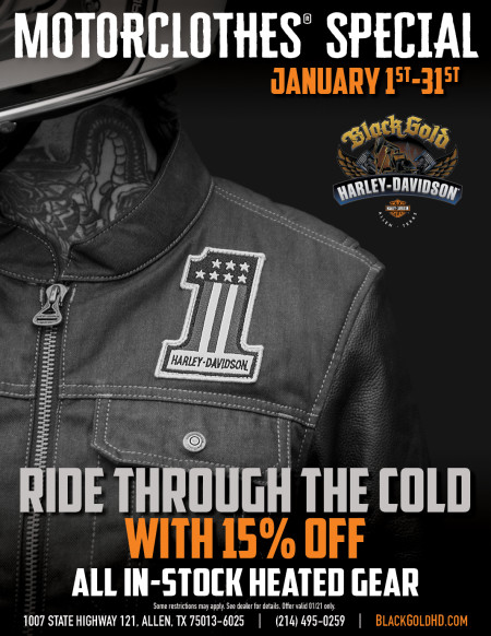 January Motorclothes Special