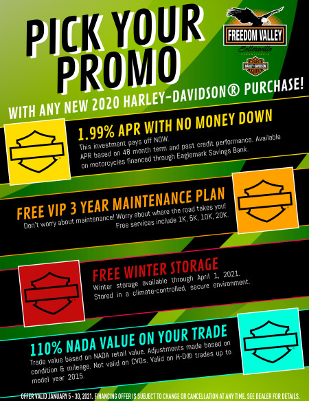 PICK YOUR PROMO