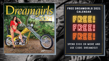 Free Dreamgirls 2021 Calendar with $100 Purchase