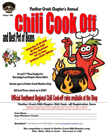 PCH Chili Cook Off