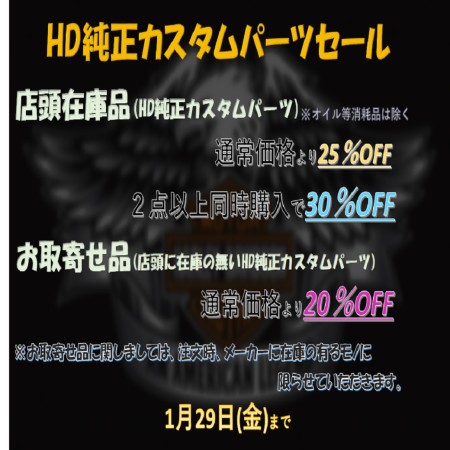 1月のサービスキャンペーン!