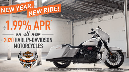 Special Finance Offer on Remaining New 2020 H-D Models