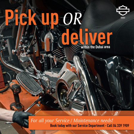 Pick up or Deliver Service Promotion