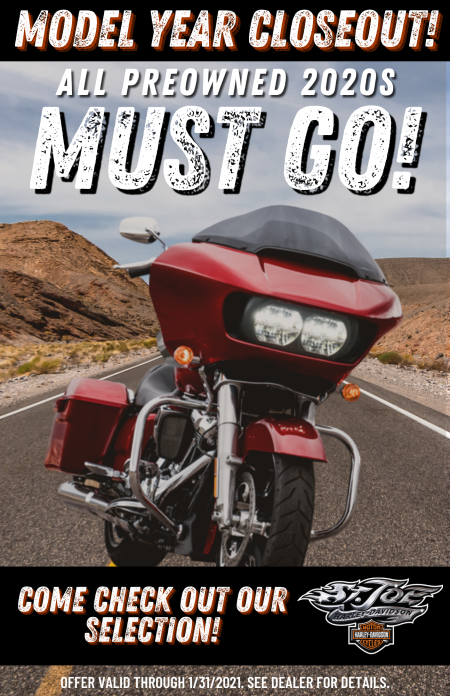 2020 Model Year Closeout