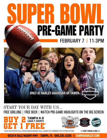 Super Bowl Pre-Game Party