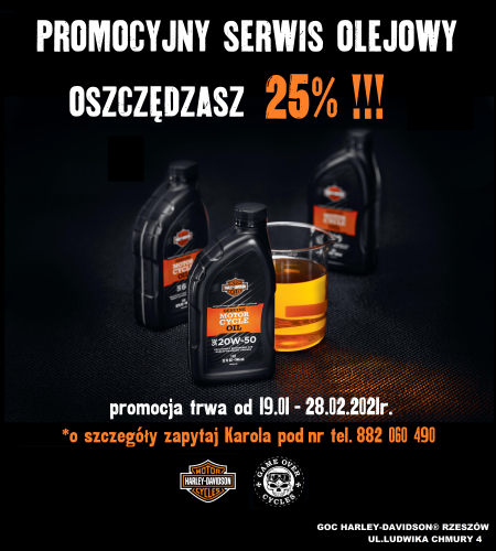 PROMOCYJNY SERWIS OLEJOWY