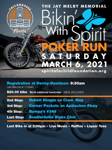 Bikin With Spirit! Poker Run!
