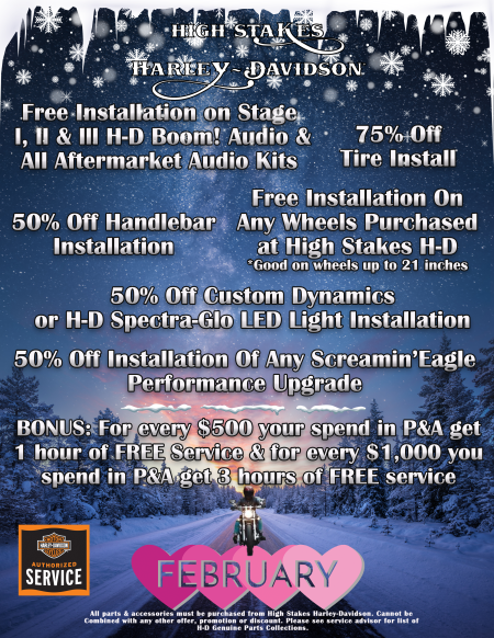 February Service Special