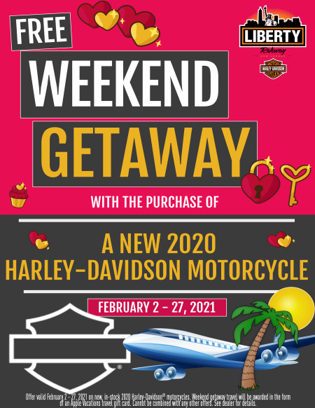 FREE WEEKEND GETAWAY!