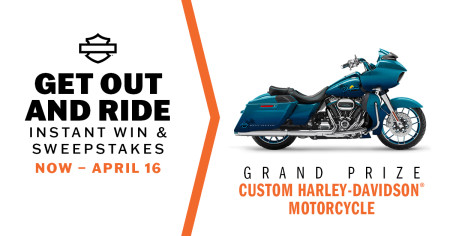 Get Out And Ride Sweepstakes!