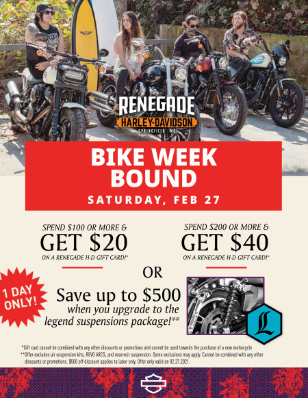 Bike Week Bound