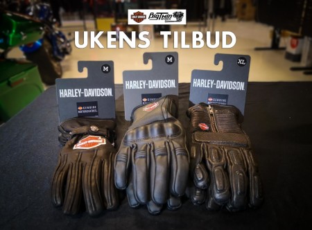 Harley-Davidson Kjørehansker - Ukens tilbud - uke 8 - 2021