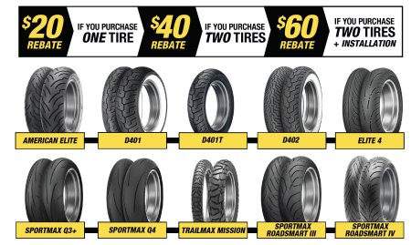 Dunlop Tire Rebate