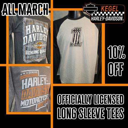 10% Off Officially Licensed Long Sleeve Tees