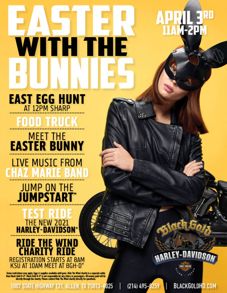 Easter and Ride the Wind Charity event