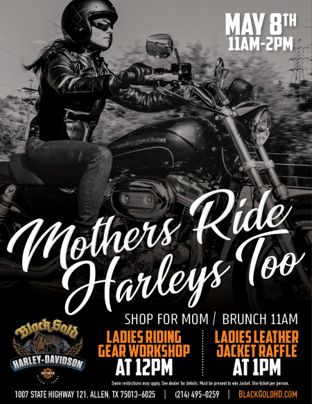 Mothers Day Event Black Gold H-D