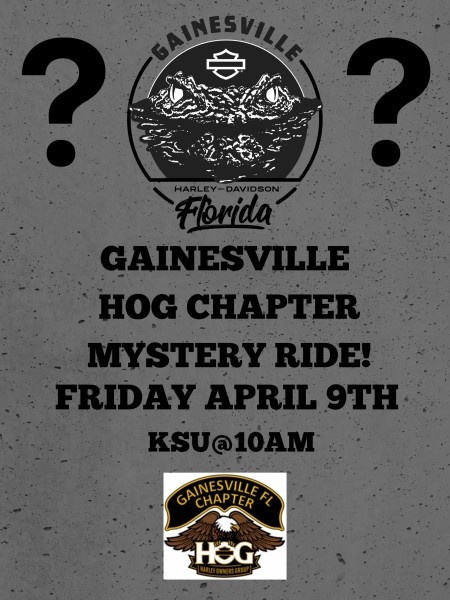 Hog Mystery Ride KSU 10:00am