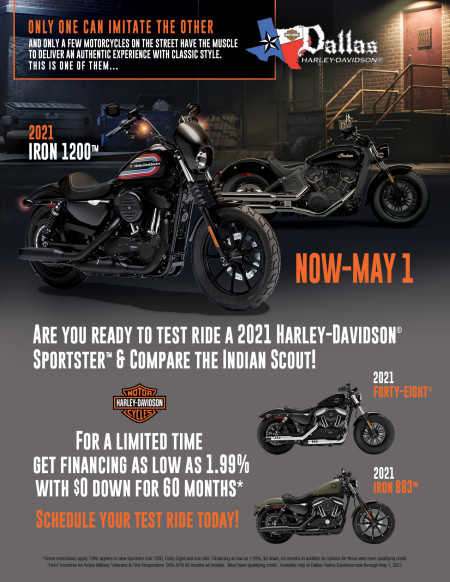 2021 Sportster Promotion
