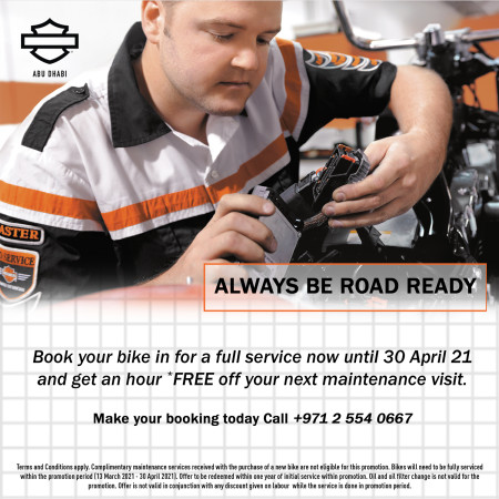 H-D Abu Dhabi Service Promotion