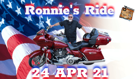 Ronnie's Ride for Woody's Home for Veterans
