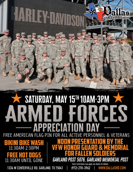 ARMED FORCES APPRECIATION DAY