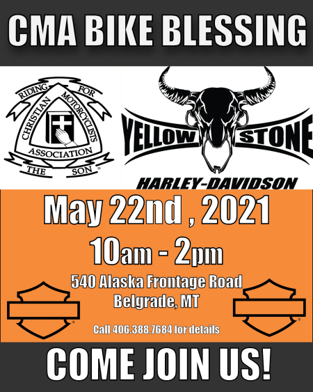 Christian Motorcycles Association Bike Blessing