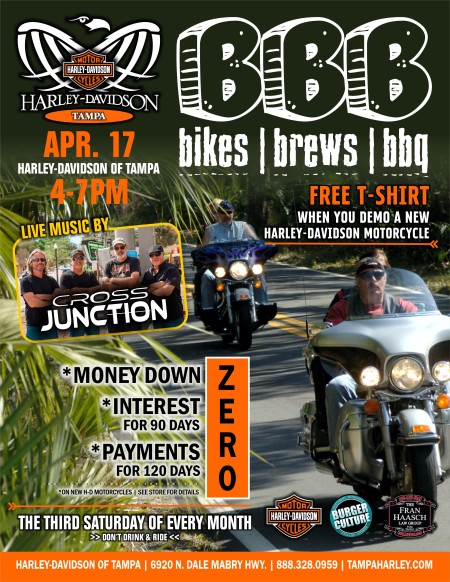 BBB - Bikes Brews and BBQ