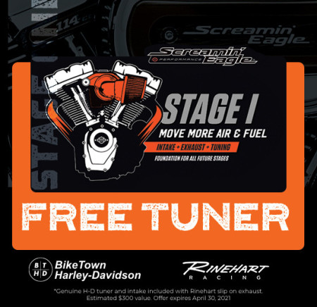 Get A Free Tuner With Stage I