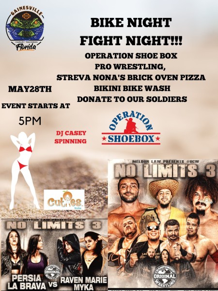 Bike Night Fight Night Operation SHOEBOX