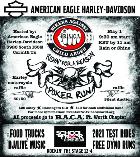 BACA - Texas - Ridin' For A Reason Poker Run