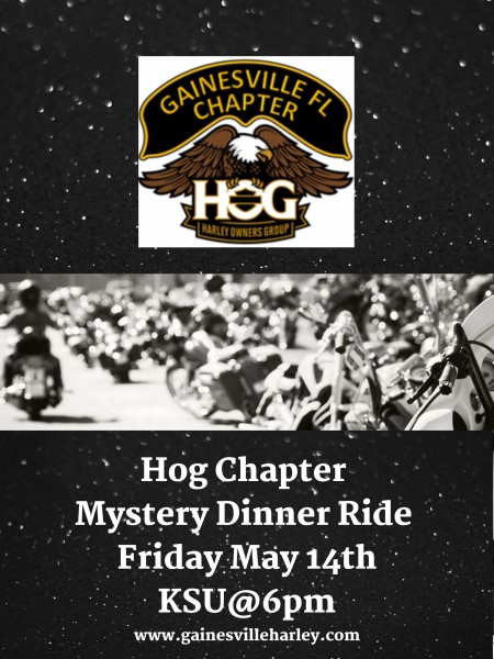 Hog Chapter Mystery Dinner Ride KSU@6pm