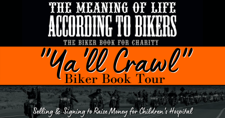 Ya'll Crawl Biker Book Tour