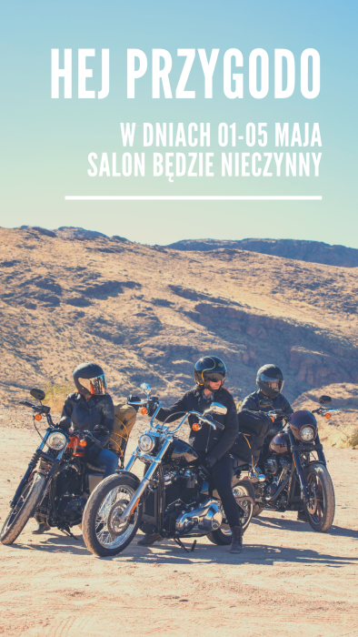 HEJ PRZYGODO - 01-05 MAJA SALON NIECZYNNY